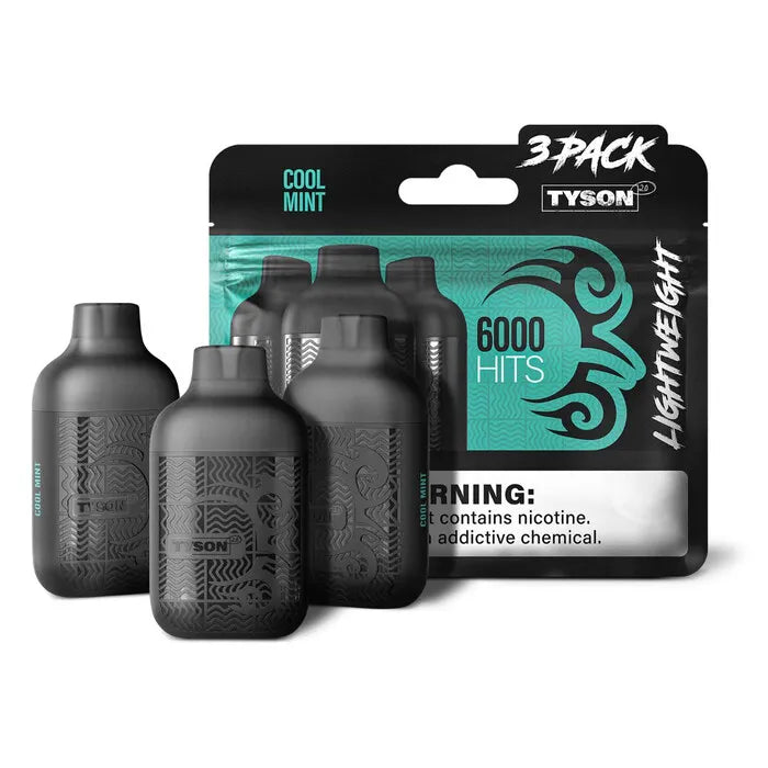 Tyson 2.0 Lightweight 6K - 3PK Vape