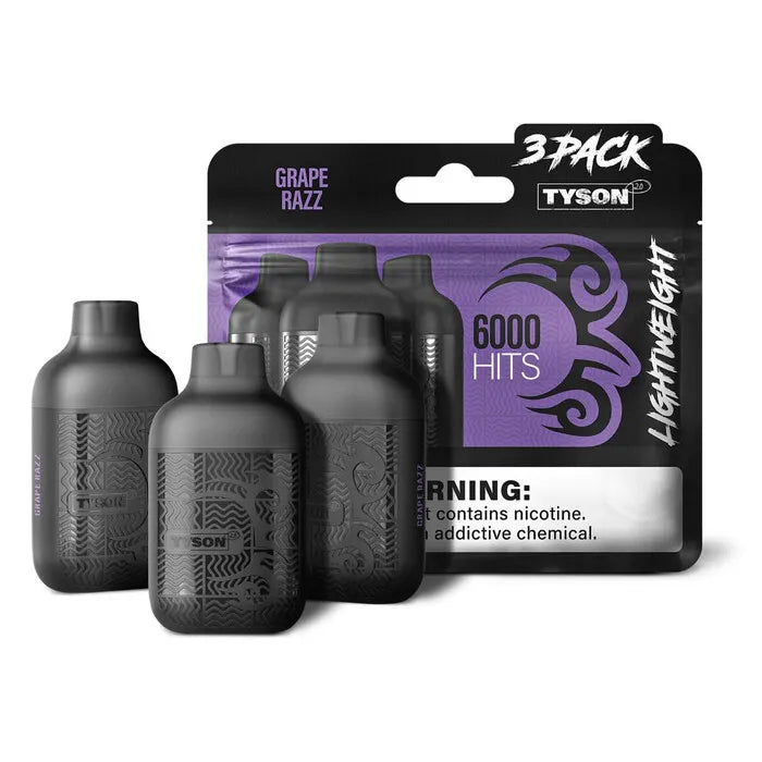 Tyson 2.0 Lightweight 6K - 3er-Pack E-Zigarette