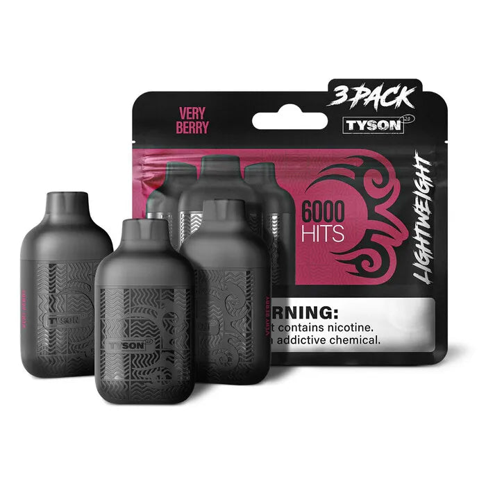 Tyson 2.0 Lightweight 6K - 3er-Pack E-Zigarette