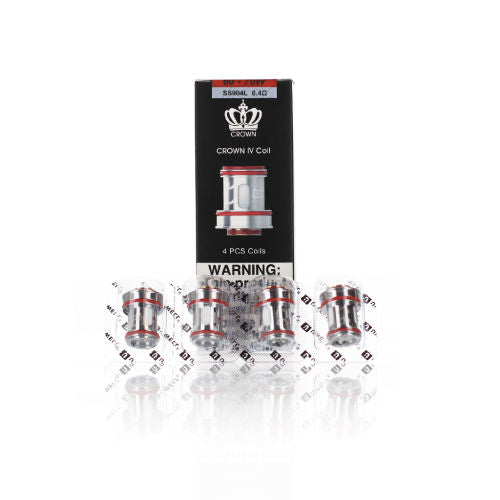 Uwell Crown 1 & 3 & 4 Replacement Coils 4-Pack