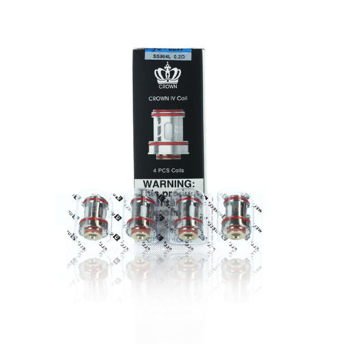 Uwell Crown 1 & 3 & 4 Replacement Coils 4-Pack