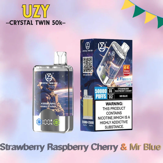 UZY Crystal Twin 50K Dual Flavors – Sonderangebot mit hoher Wiederkaufsrate 