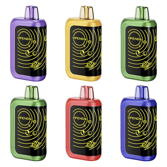 Upends CD30000 Disposable Vape with 3D Curved Full Screen (5%, 20ml)