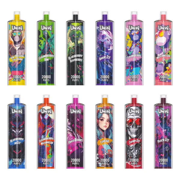 Uwin Shisha Hookah Crystal 20000 Puffs Bulk Buy Rechargeable Disposable Vapes Wholesale
