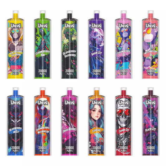 Uwin Shisha Hookah Crystal 20000 Puffs Bulk Buy Rechargeable Disposable Vapes Wholesale