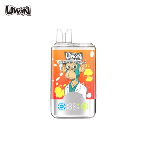 UWIN RANDM Twins Crystal 40000 Puffs Double Tastes Bulk Buy Rechargeable Disposable Vapes Wholesale