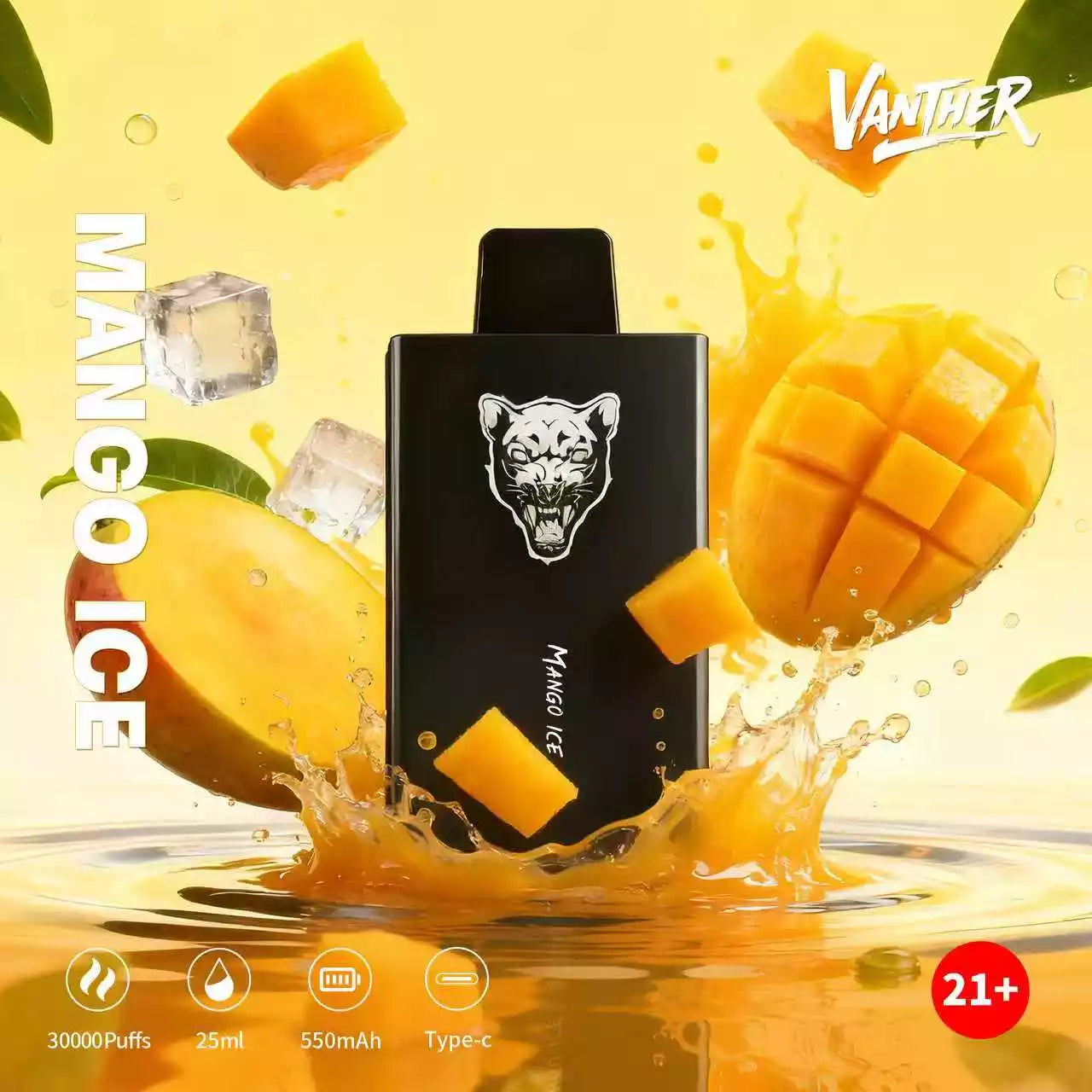 VANTHER 30K DSK077 30000 Puffs Disposable Vapes Wholesale Bulk Buy Dual Mesh Coil