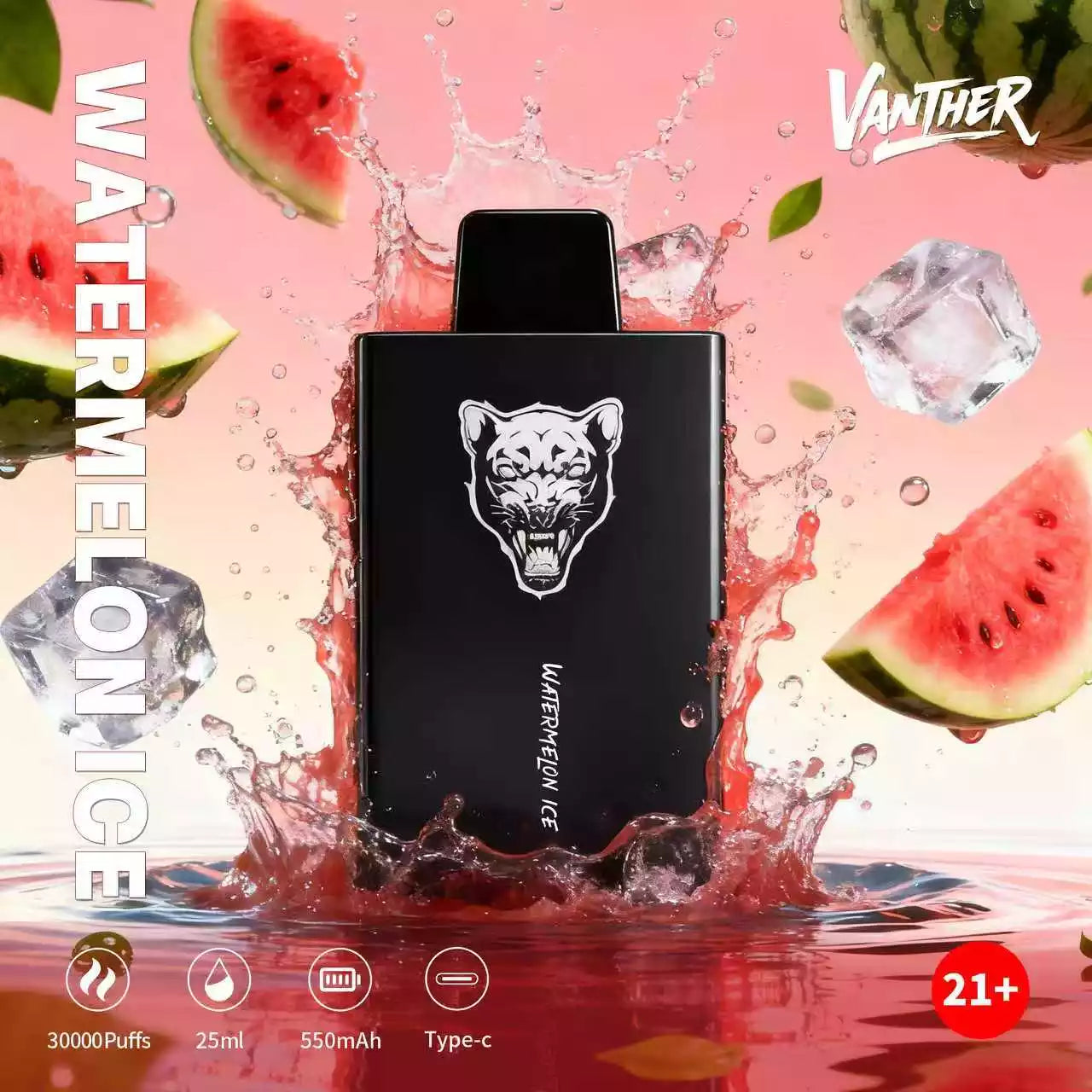 VANTHER 30K DSK077 30000 Puffs Disposable Vapes Wholesale Bulk Buy Dual Mesh Coil