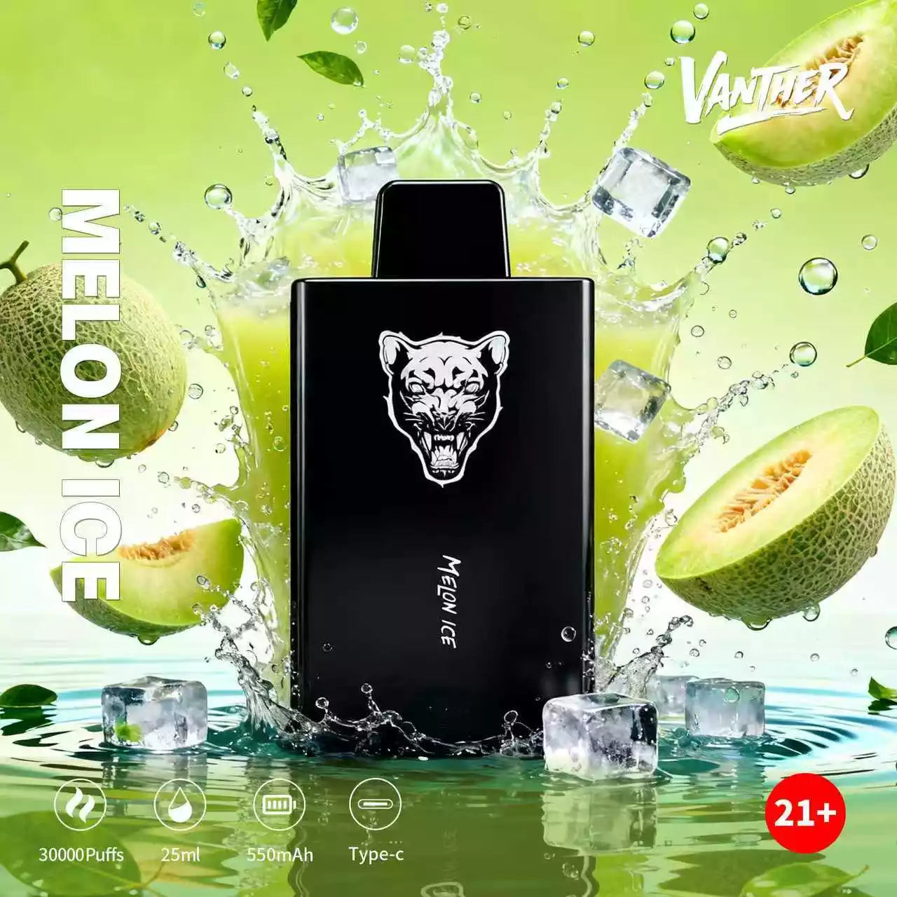 VANTHER 30K DSK077 30000 Puffs Disposable Vapes Wholesale Bulk Buy Dual Mesh Coil