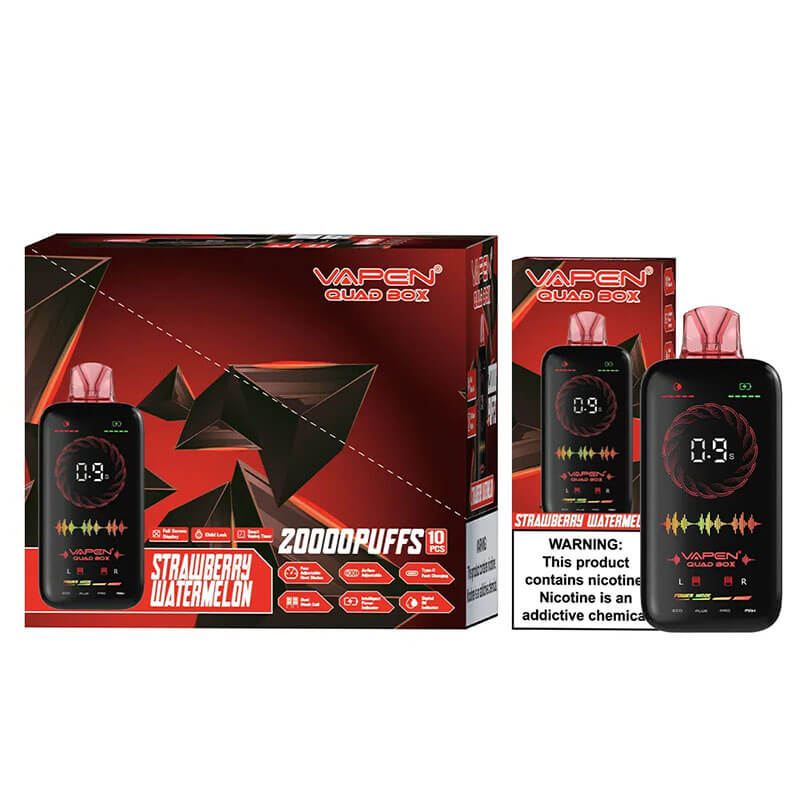 VAPEN QUAD BOX 20000 Puffs Disposable Vape 650mAh 28ml 12 Flavors