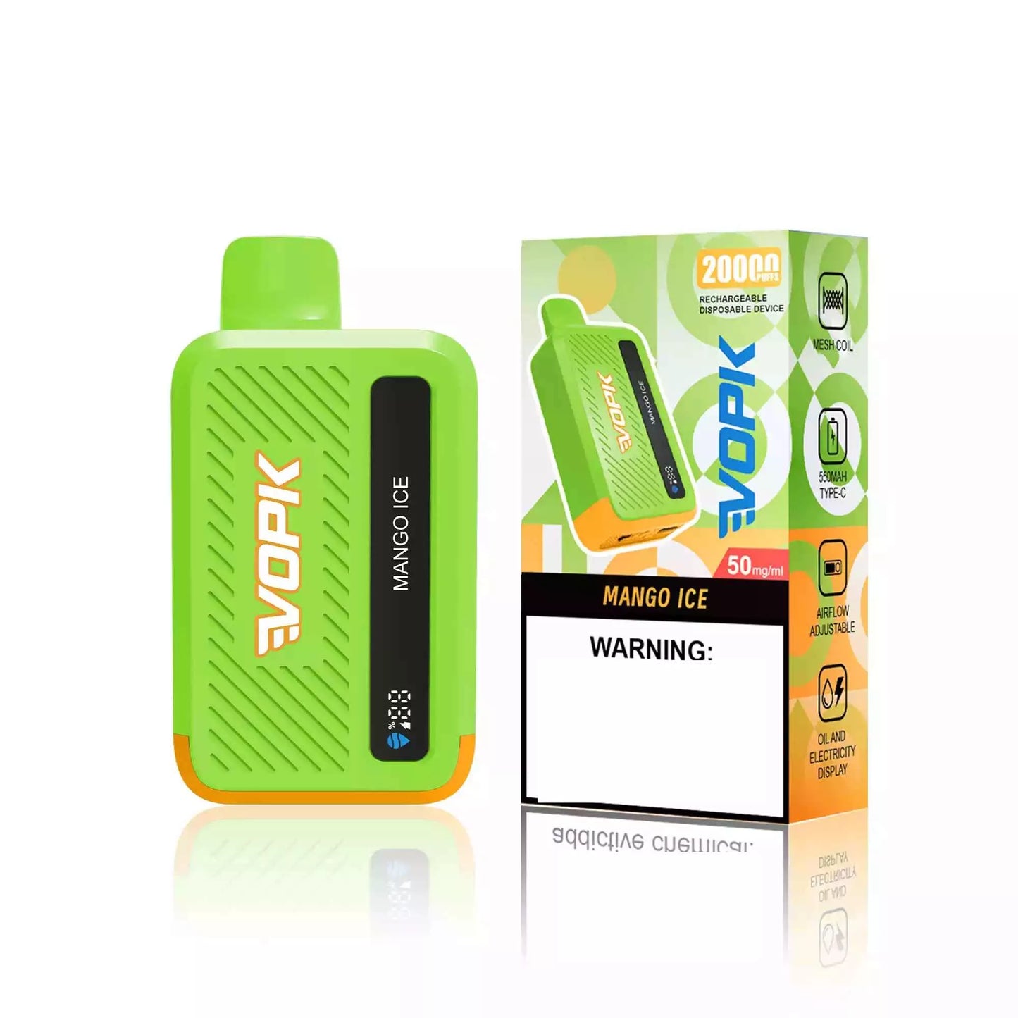 VOPK COOL BAR 20000 Puffs Wholesale 20K Disposable Vape Bulk Buy
