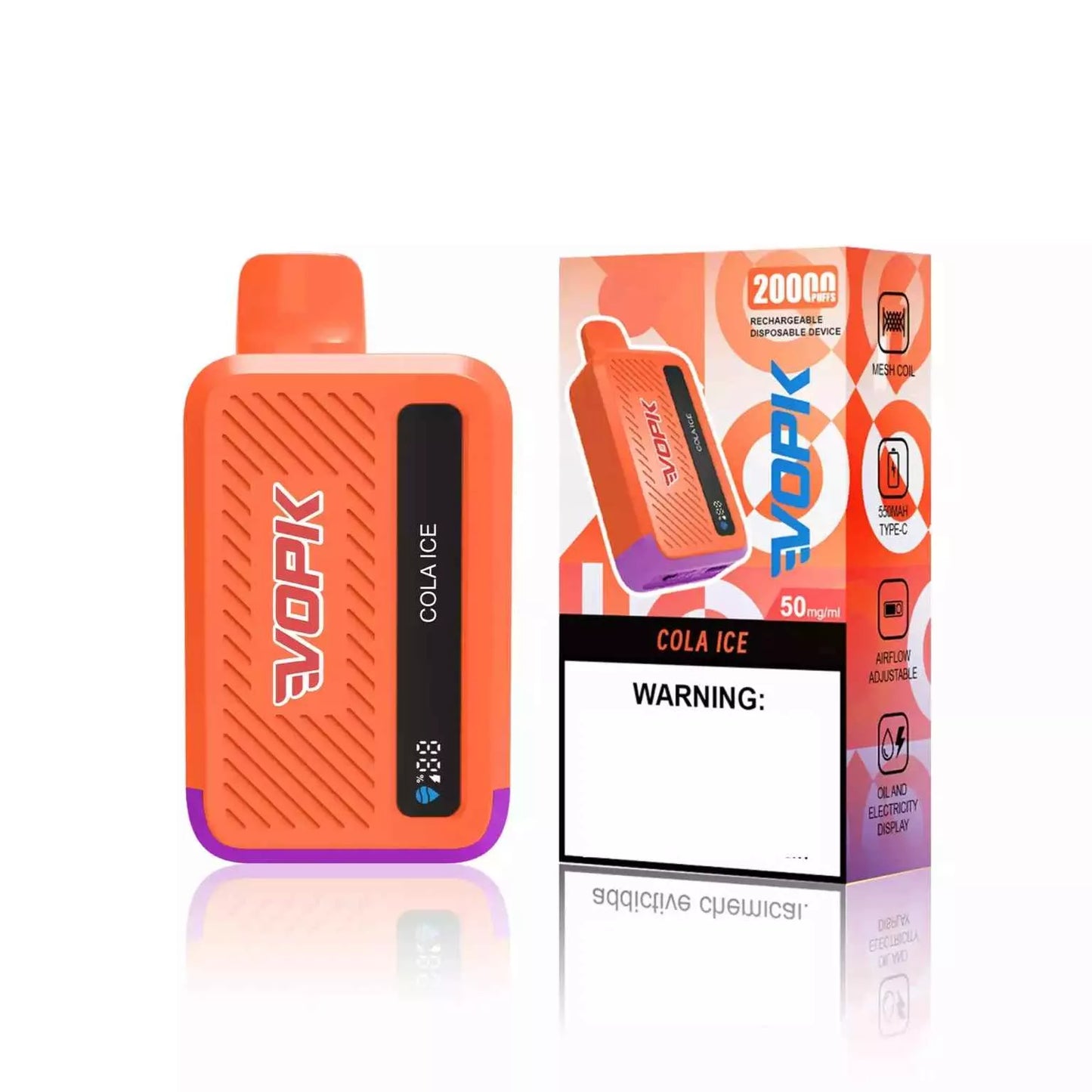 VOPK COOL BAR 20000 Puffs Wholesale 20K Disposable Vape Bulk Buy