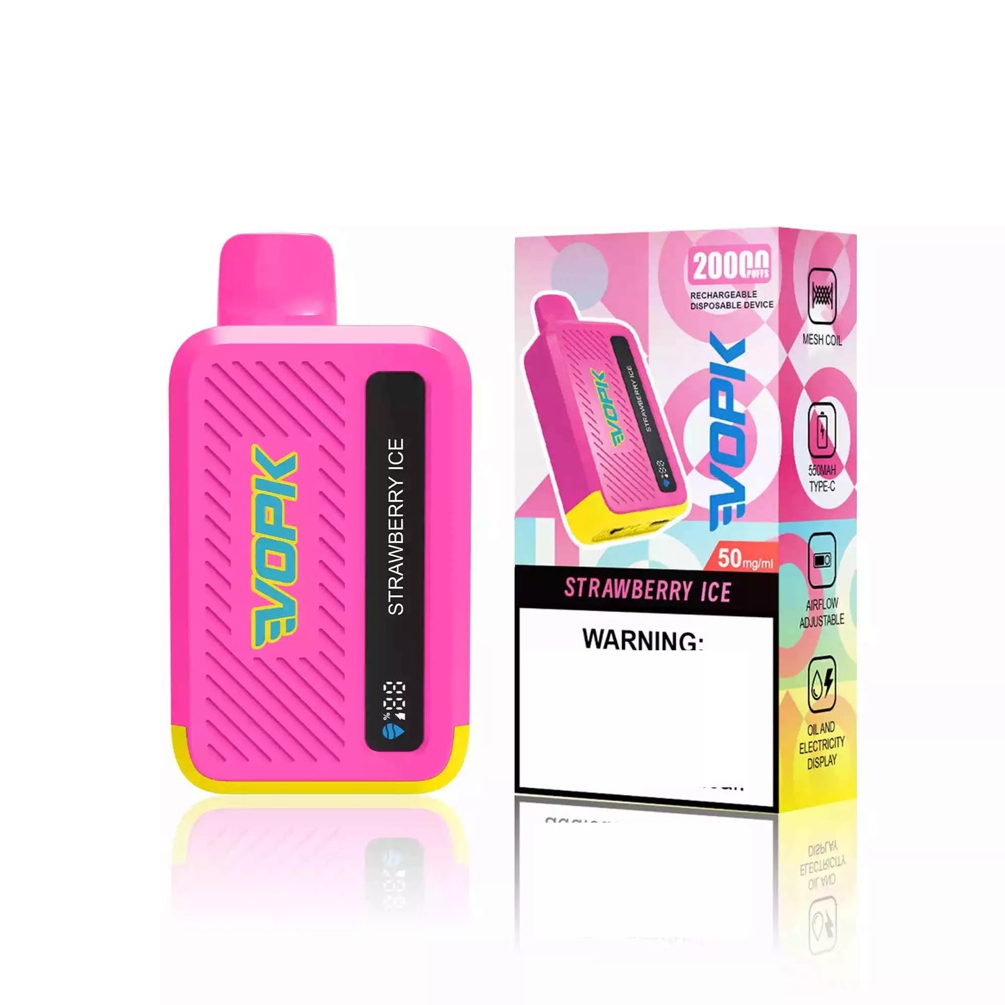 VOPK COOL BAR 20000 Puffs Wholesale 20K Disposable Vape Bulk Buy