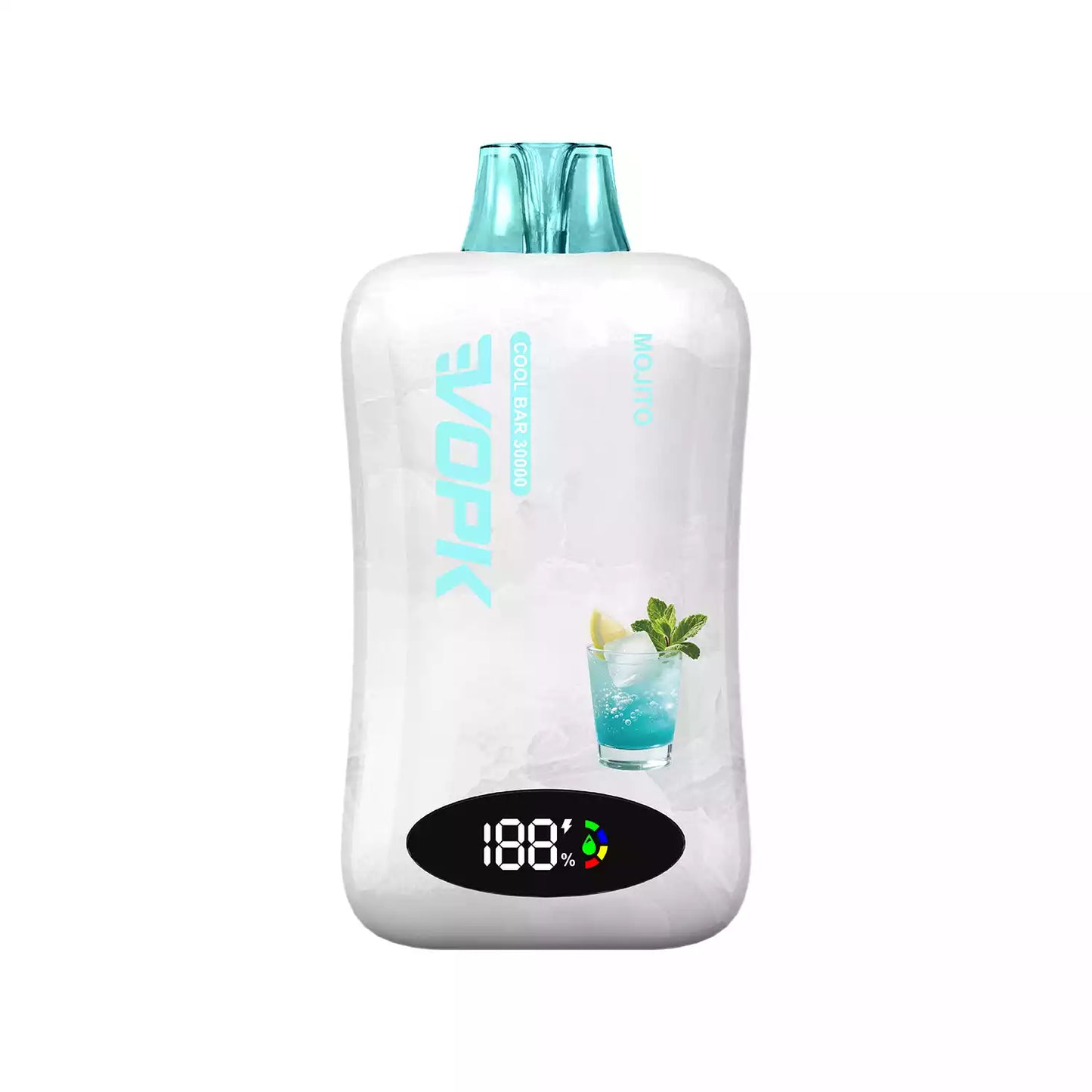 VOPK COOL BAR 30000 Puffs 30K Rechargeable Smart Screen Disposable Vapes Wholesale Bulk Buy