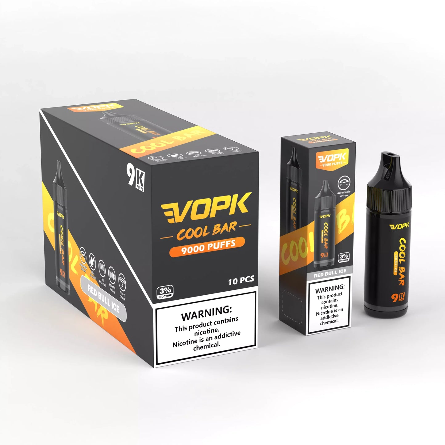 VOPK COOL BAR-9000 Puffs Disposable Vape Wholesale