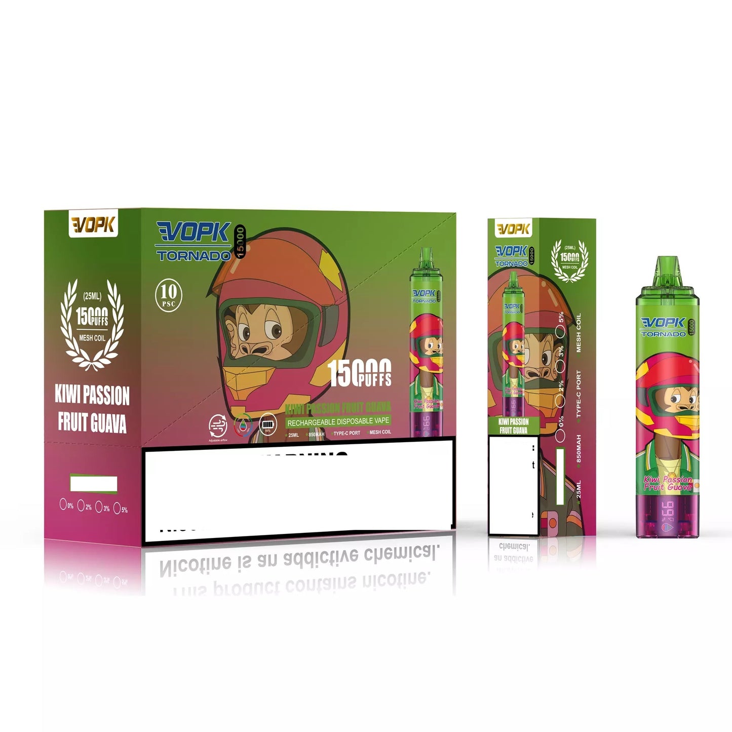VOPK Tornado 15000 Puffs Disposable Vapes