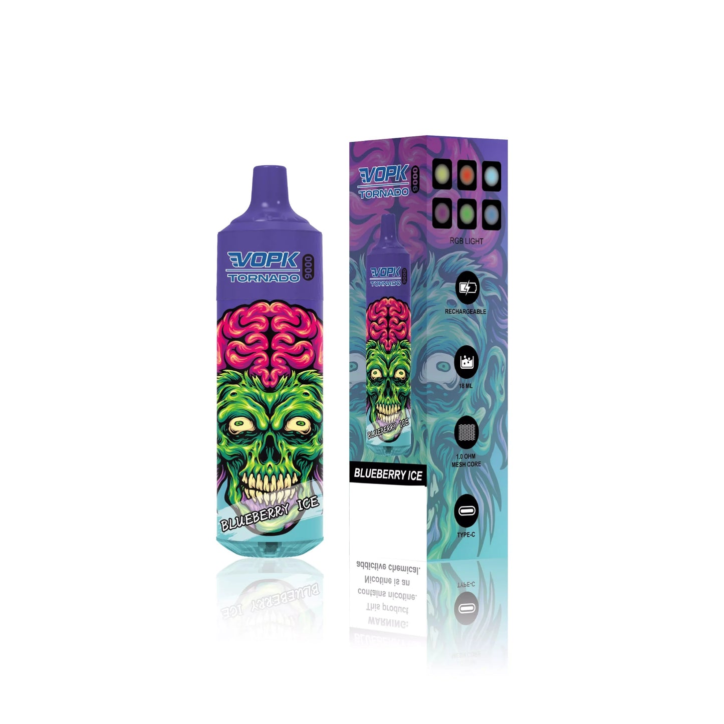 VOPK Tornado 9000 Puffs Disposable Vapes Wholesale