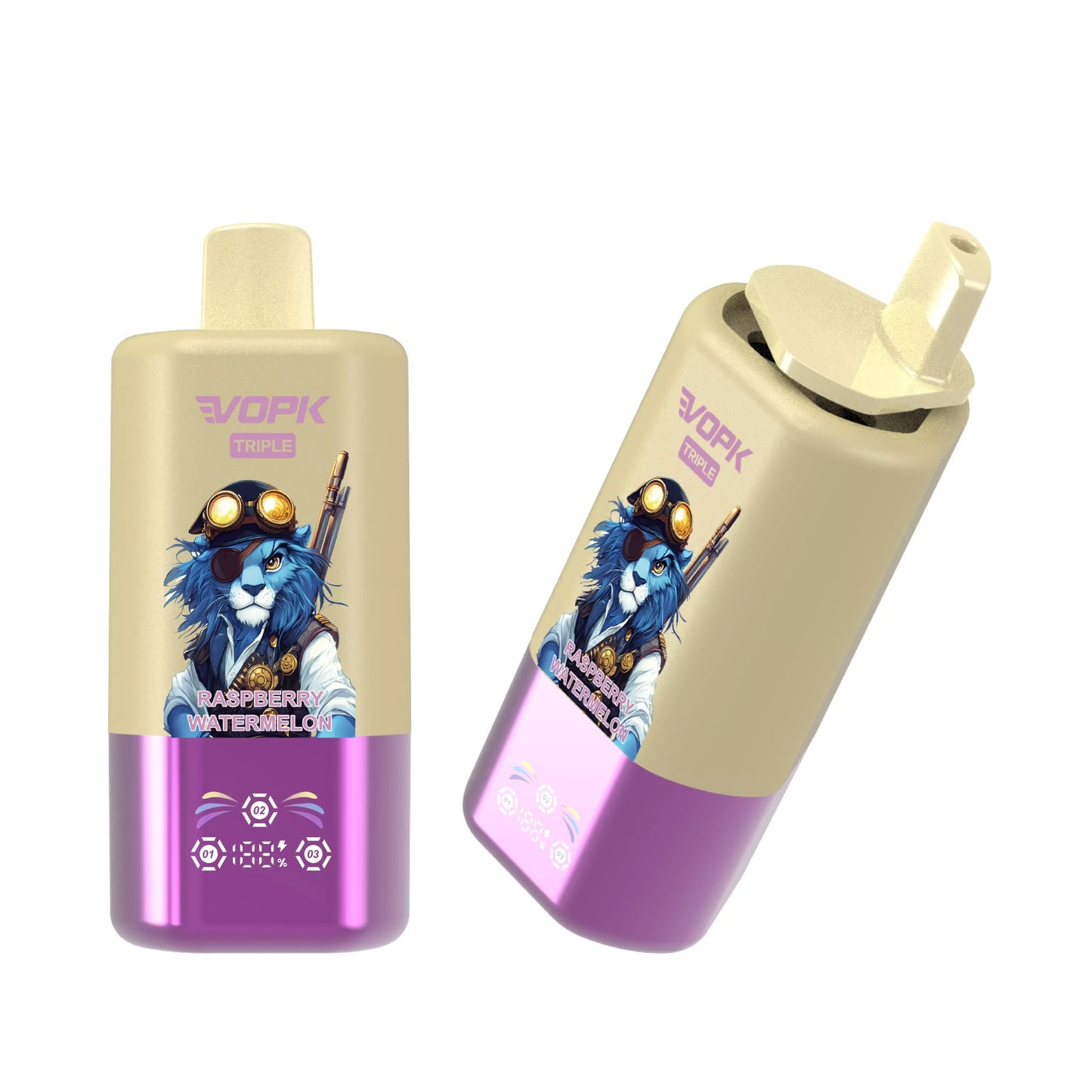 VOPK Tripe 60000 Puffs LCD Display Bulk Buy 60K Rechargeable Disposable Vapes Wholesale