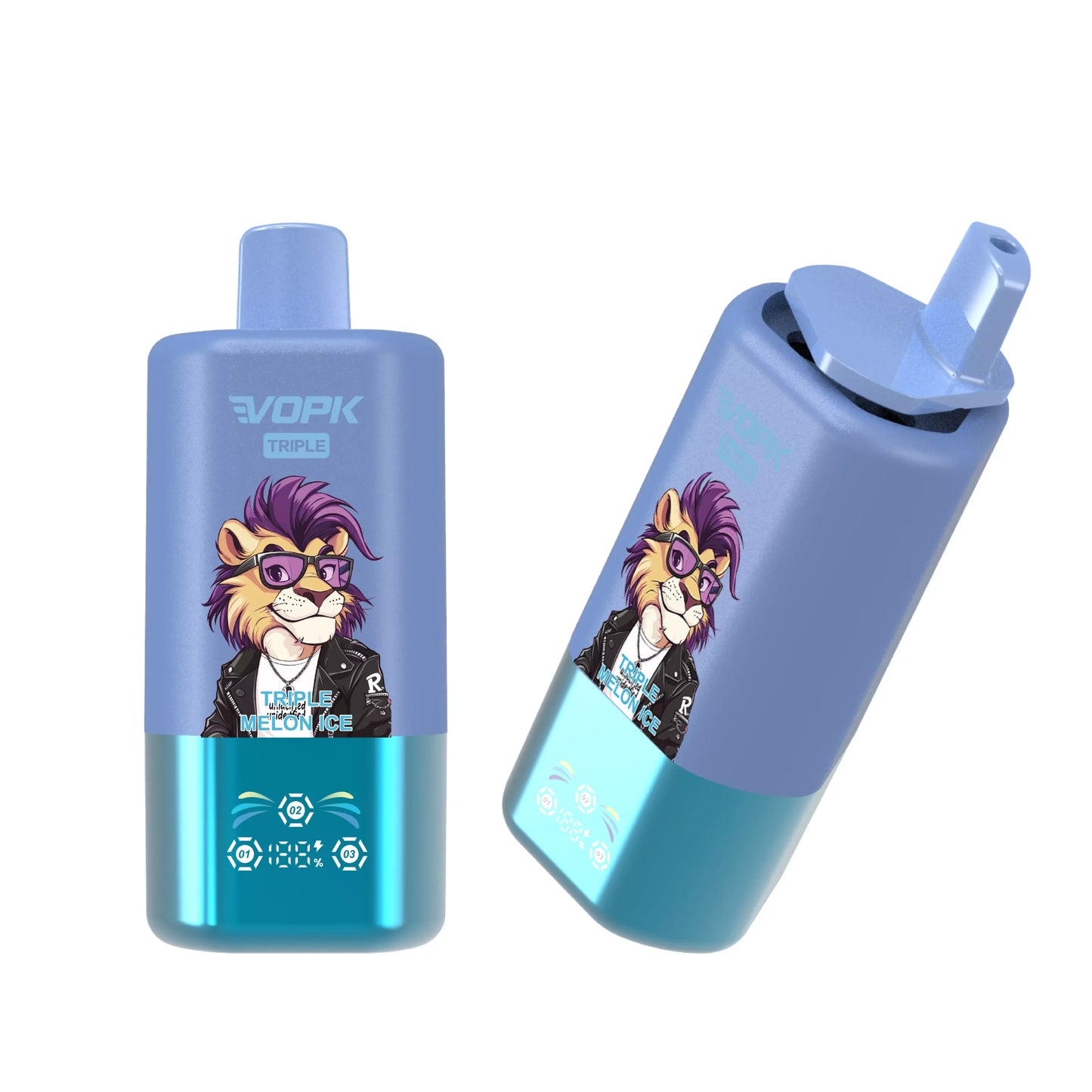 VOPK Tripe 60000 Puffs LCD Display Bulk Buy 60K Rechargeable Disposable Vapes Wholesale