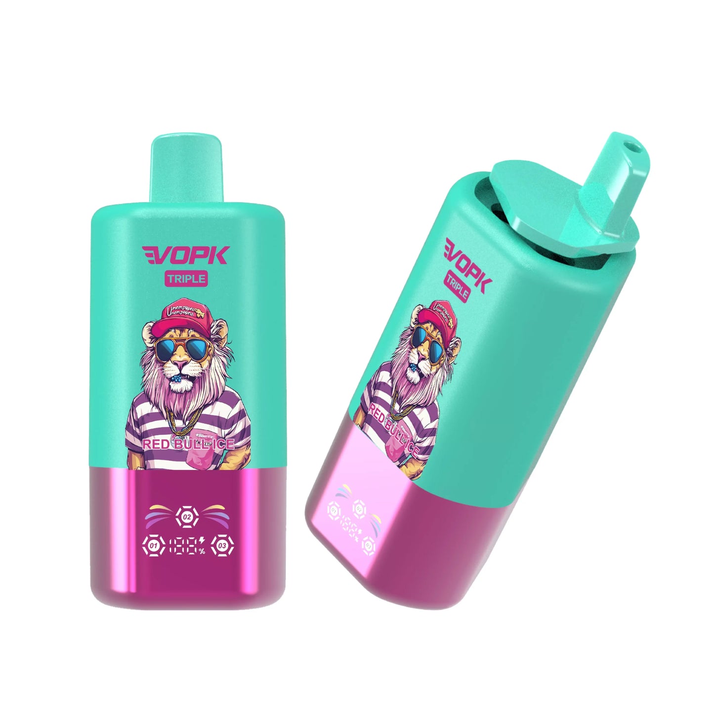 VOPK Tripe 60000 Puffs LCD Display Bulk Buy 60K Rechargeable Disposable Vapes Wholesale