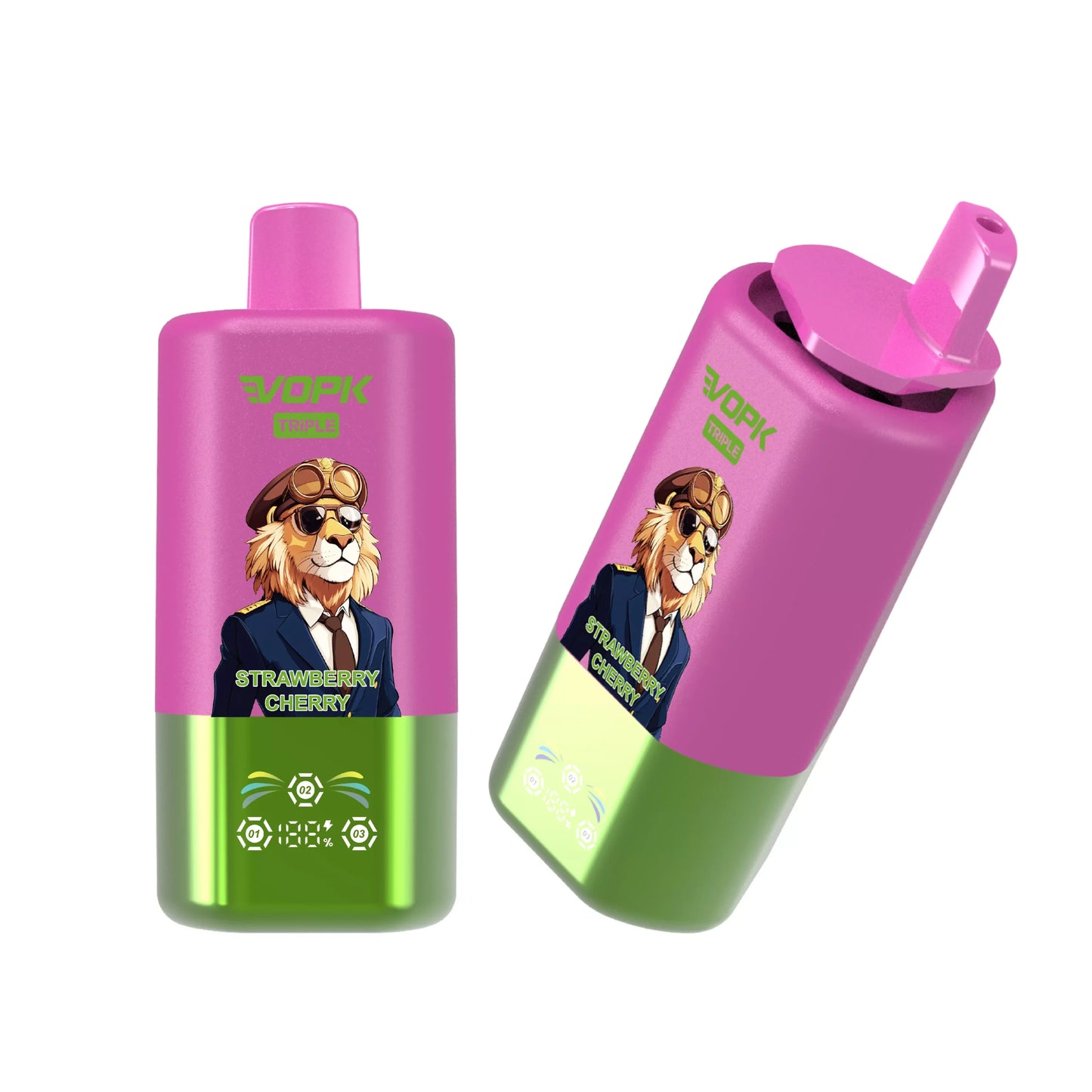 VOPK Tripe 60000 Puffs LCD Display Bulk Buy 60K Rechargeable Disposable Vapes Wholesale