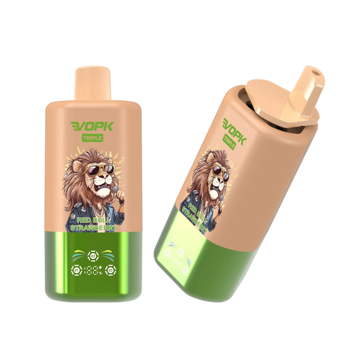 VOPK Tripe 60000 Puffs LCD Display Bulk Buy 60K Rechargeable Disposable Vapes Wholesale