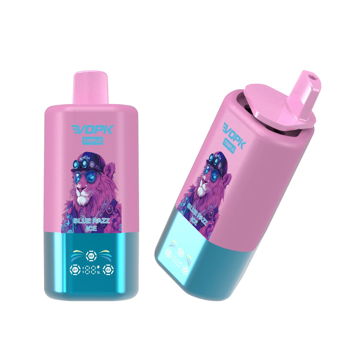 VOPK Tripe 60000 Puffs LCD Display Bulk Buy 60K Rechargeable Disposable Vapes Wholesale