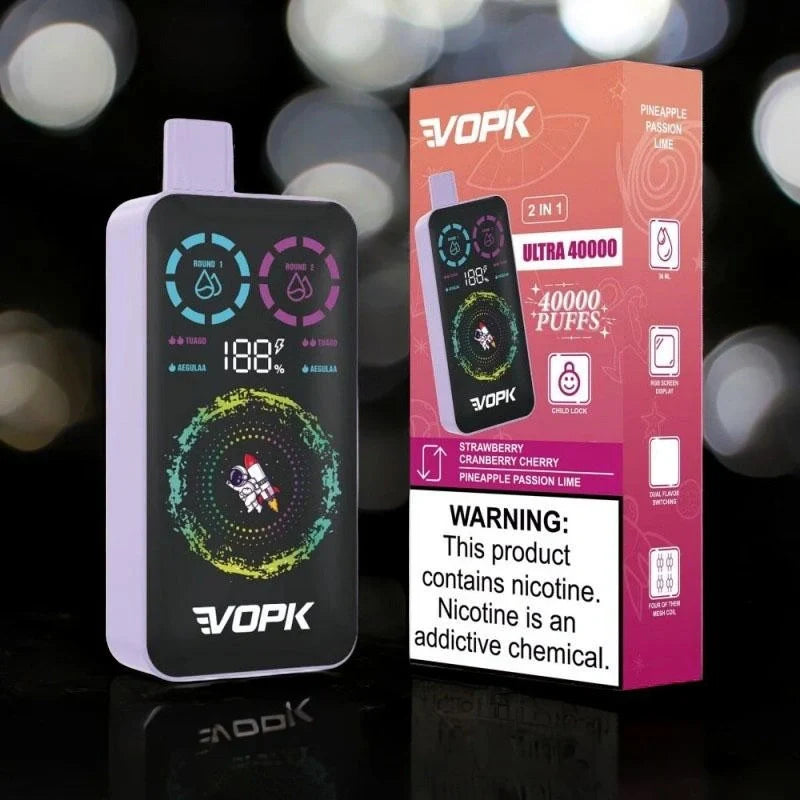 VOPK ULTRA 30000 Züge, Großhandel, Großbildschirm, Fabrikpreis, Dual-Aromen-Vape 
