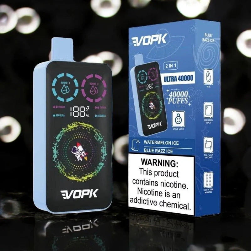 VOPK ULTRA 30000 Züge, Großhandel, Großbildschirm, Fabrikpreis, Dual-Aromen-Vape 