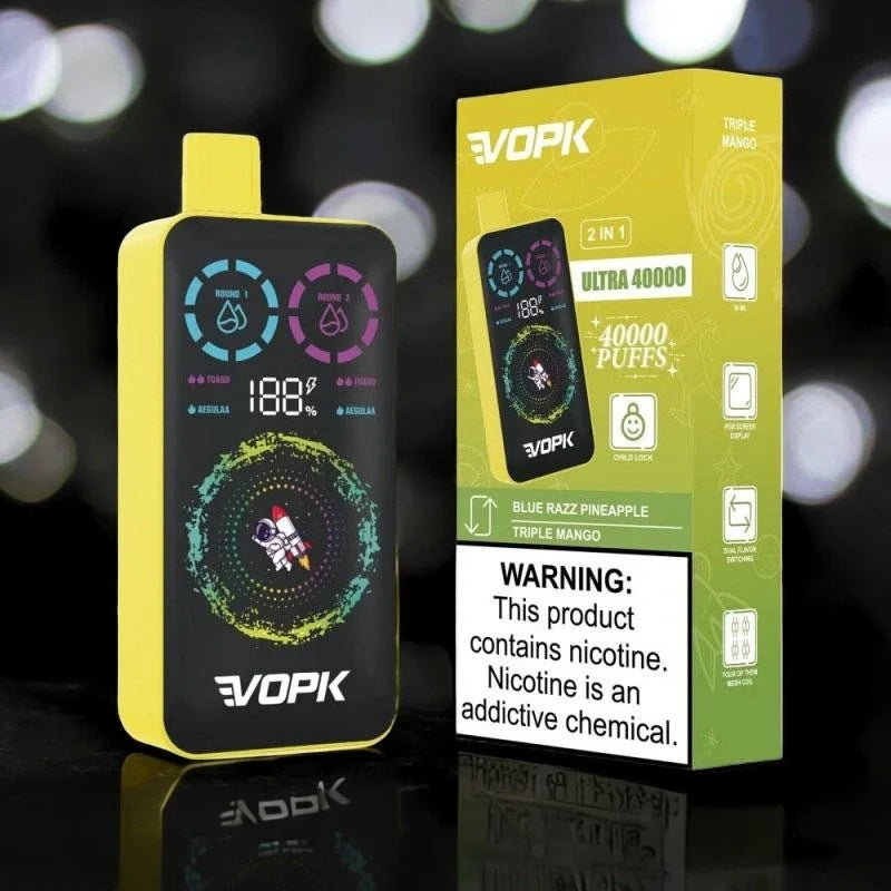 VOPK ULTRA 30000 Züge, Großhandel, Großbildschirm, Fabrikpreis, Dual-Aromen-Vape 