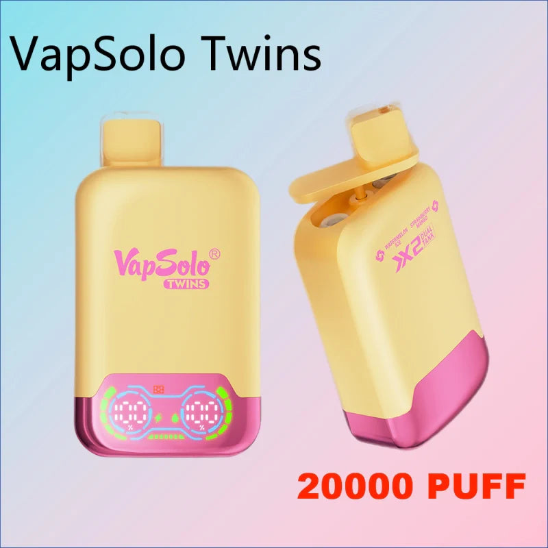 Vapsolo Twins 20000 puffs Disposable Vape Good Sale Discount Price
