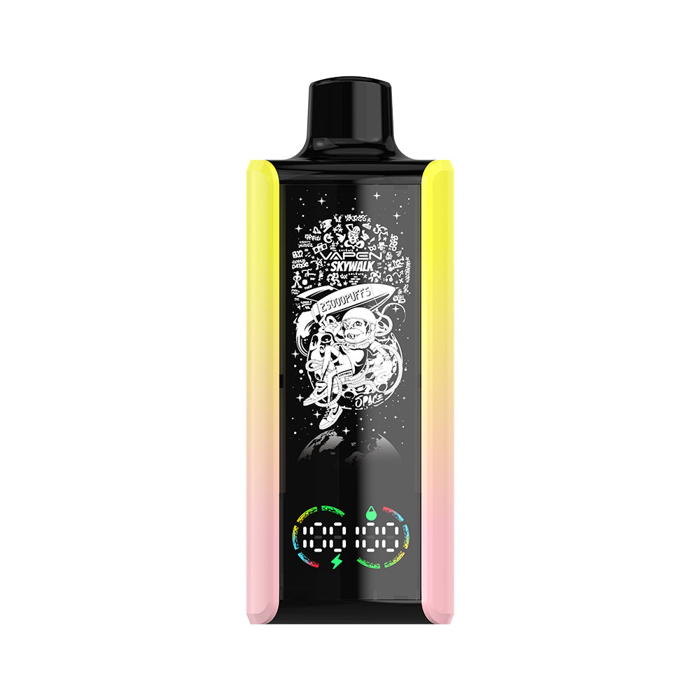 EU Newest Pulse Disposable Vape 25000 Puffs Vapen Skywalk E Cigarette Full Screen Display Smart Disposable Vaper Vapsolo Super RazzBar Razz Bar 15000 15K Puff Updated