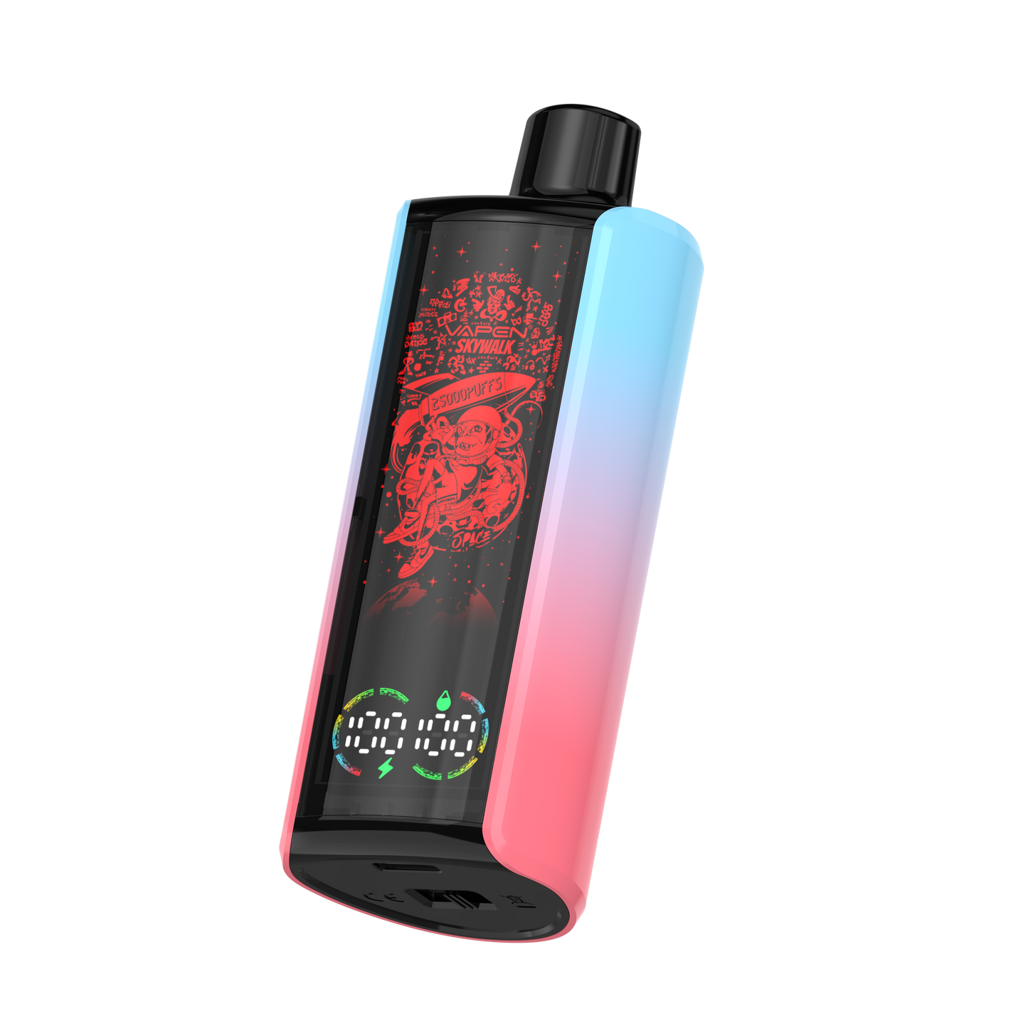 EU Newest Pulse Disposable Vape 25000 Puffs Vapen Skywalk E Cigarette Full Screen Display Smart Disposable Vaper Vapsolo Super RazzBar Razz Bar 15000 15K Puff Updated