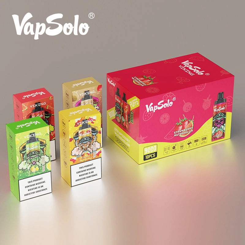 22ml 6500 Puffs Disposable Vape - 5% Nicotine, 15 Flavors, Type-C