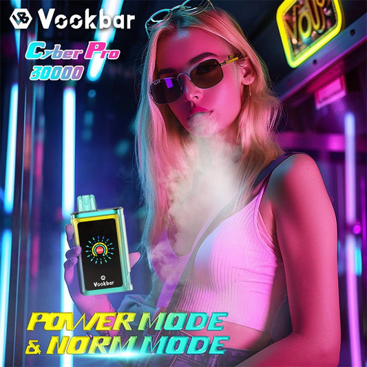 2024 New Product Vookbar Cyber PRO 30000 Puffs Wholesale Disposable Vape Pen Original Factory Hookah Eliquid Vaporizer OEM/ODM Wape