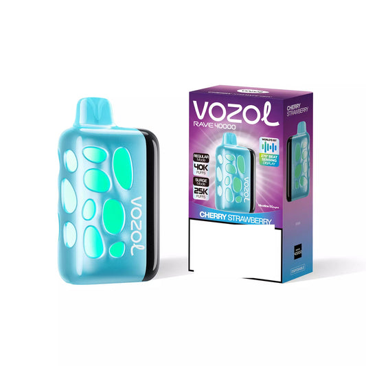 VOZOL RAVE 40000 Puffs Dual Mesh Dual Mode Digital Display Bulk Buy 40K Rechargeable Disposable Vapes Wholesale