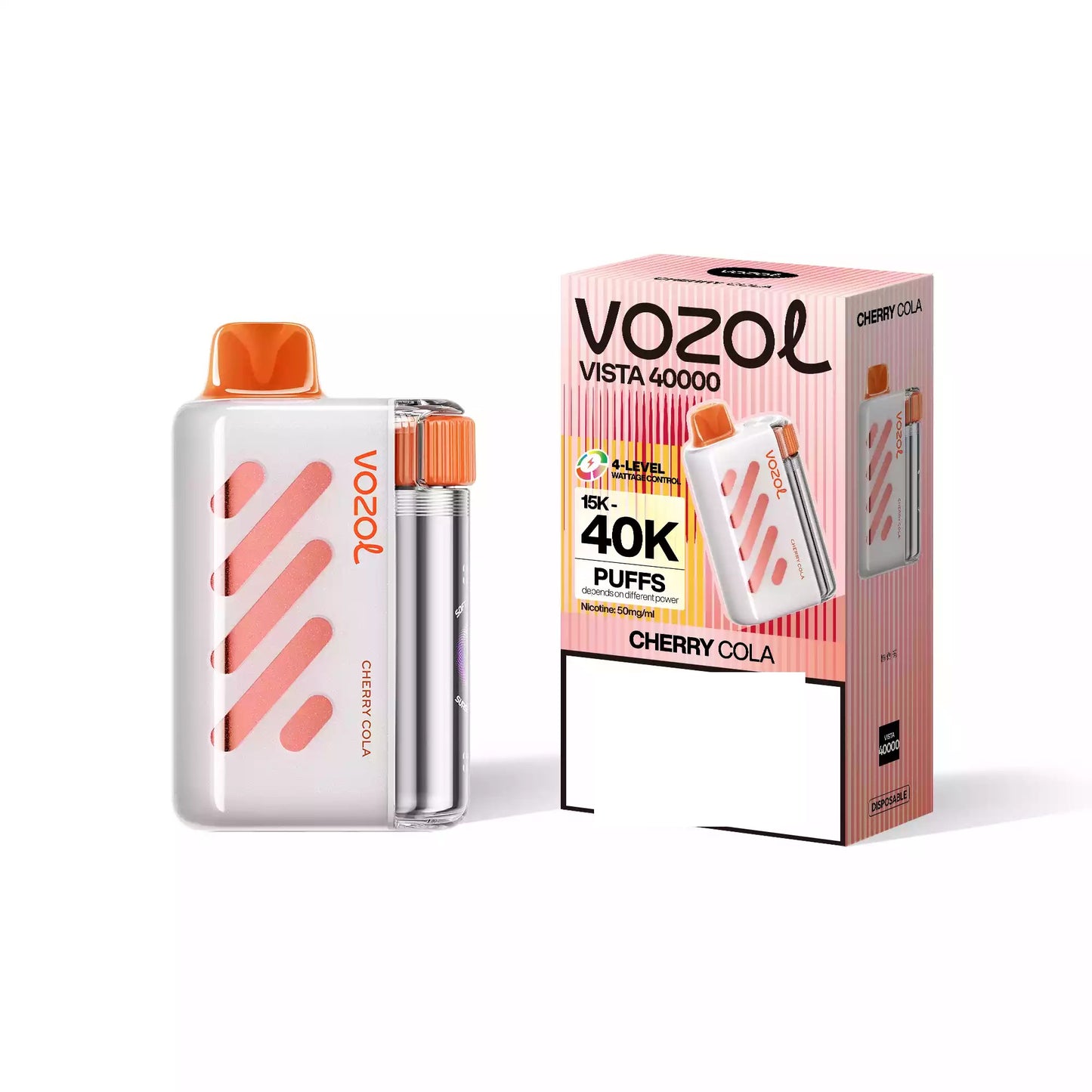VOZOL VISTA 40000 Puffs 50mg Bulk Buy Rechargeable Disposable Vapes Wholesale
