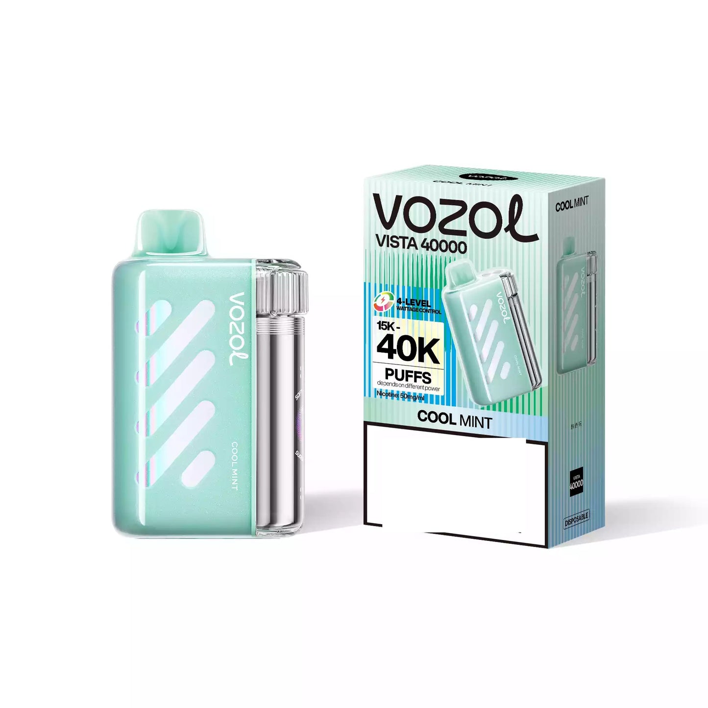 VOZOL VISTA 40000 Puffs 50mg Bulk Buy Rechargeable Disposable Vapes Wholesale