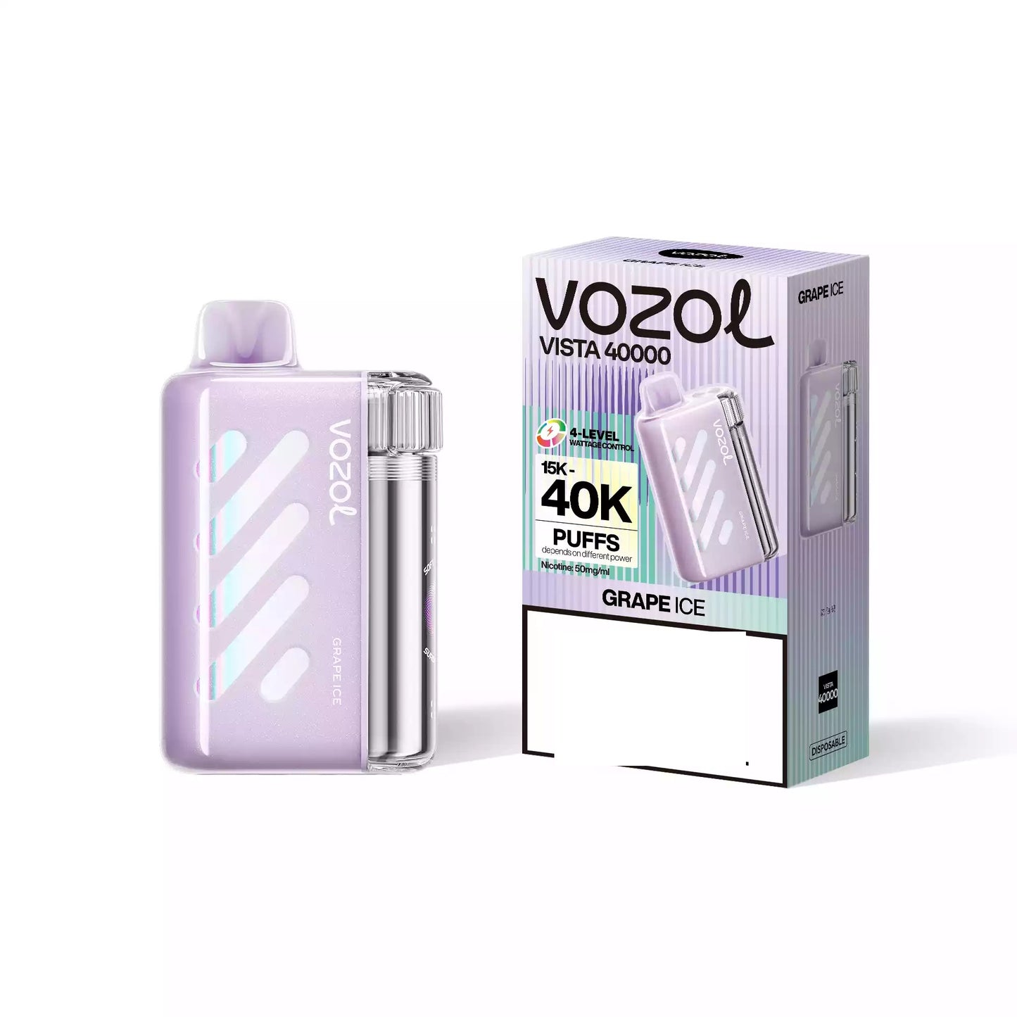 VOZOL VISTA 40000 Puffs 50mg Bulk Buy Rechargeable Disposable Vapes Wholesale