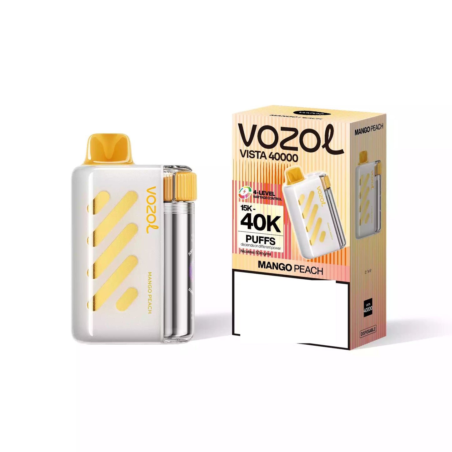 VOZOL VISTA 40000 Puffs 50mg Bulk Buy Rechargeable Disposable Vapes Wholesale