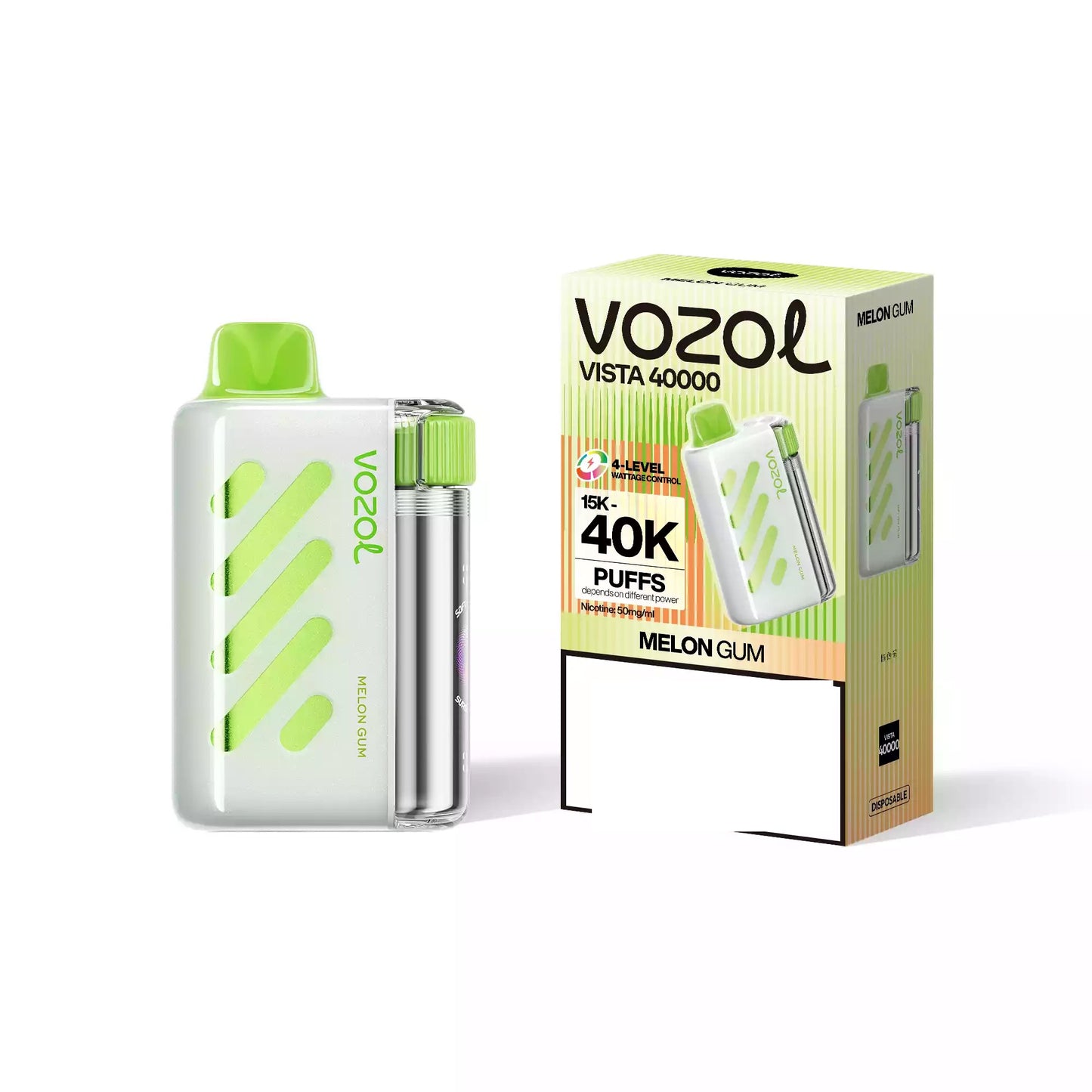 VOZOL VISTA 40000 Puffs 50mg Bulk Buy Rechargeable Disposable Vapes Wholesale