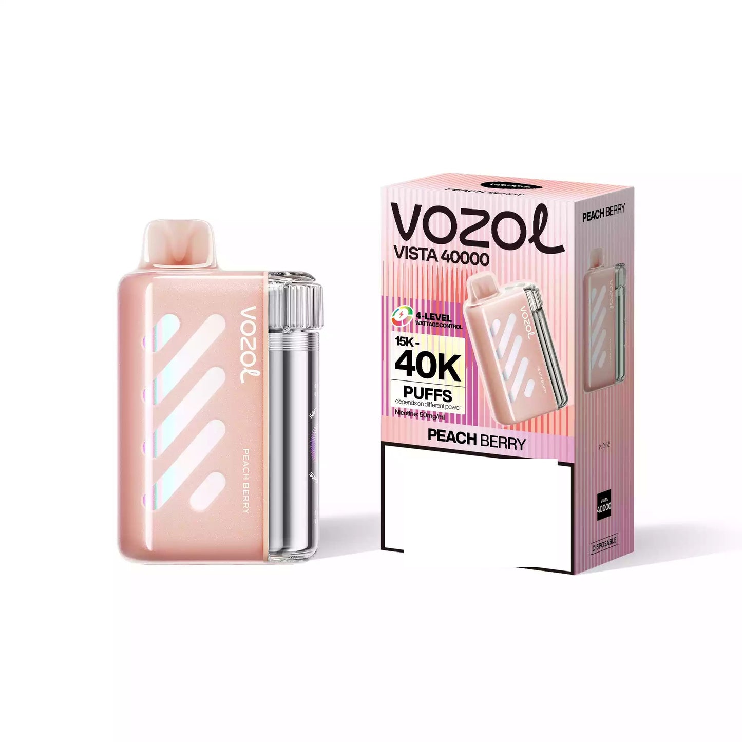 VOZOL VISTA 40000 Puffs 50mg Bulk Buy Rechargeable Disposable Vapes Wholesale
