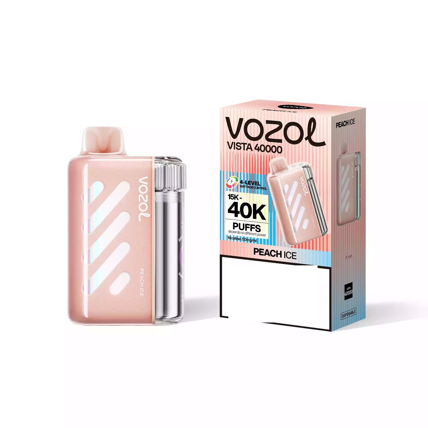 VOZOL VISTA 40000 Puffs 50mg Bulk Buy Rechargeable Disposable Vapes Wholesale