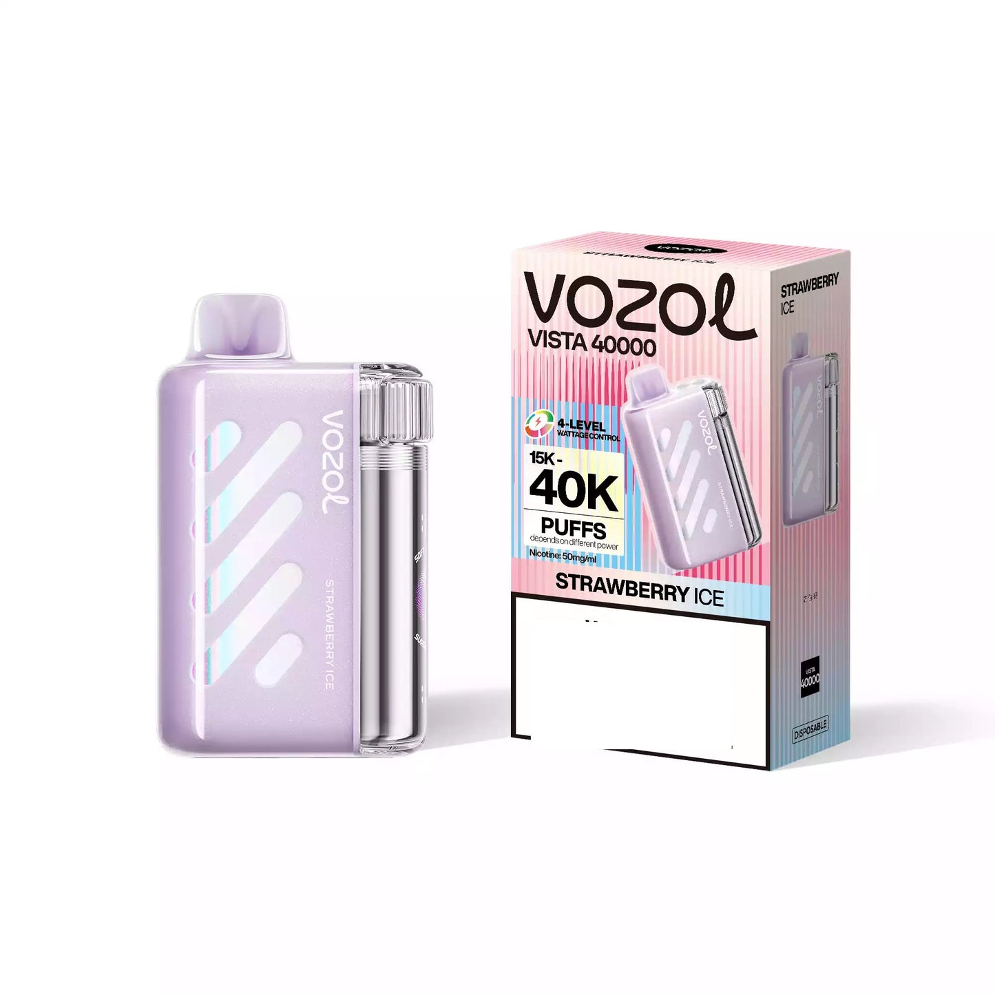 VOZOL VISTA 40000 Puffs 50mg Bulk Buy Rechargeable Disposable Vapes Wholesale