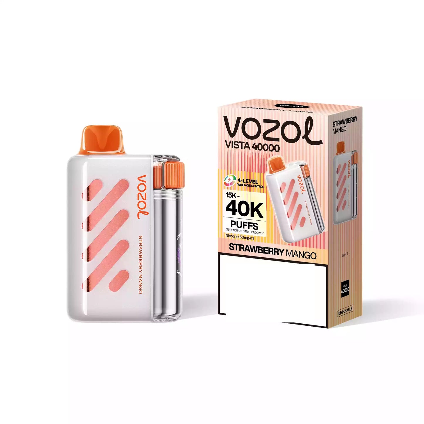 VOZOL VISTA 40000 Puffs 50mg Bulk Buy Rechargeable Disposable Vapes Wholesale