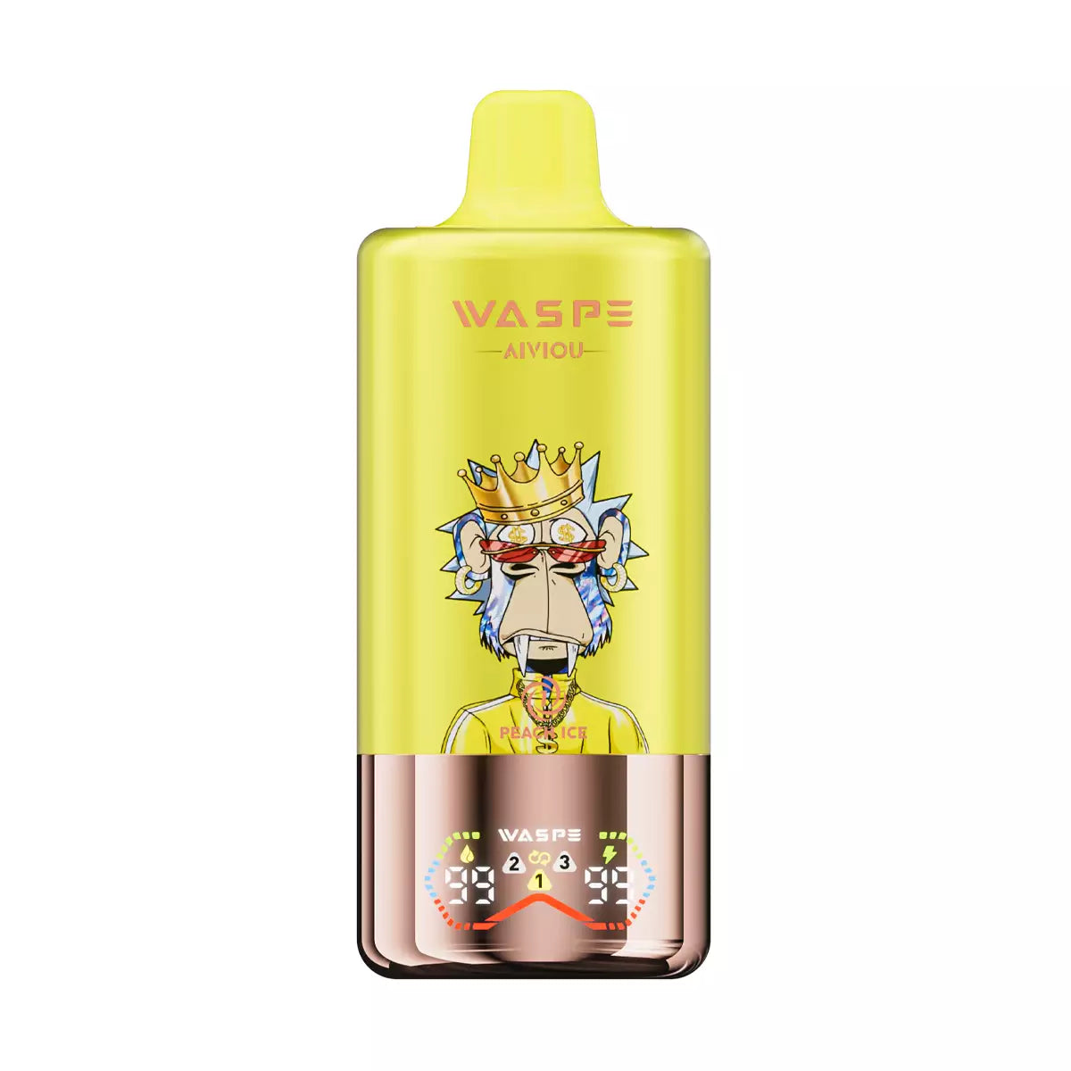 WASPE AIVIOU 60000 Puffs Triple Tastes Digital Screen Bulk Buy 60K Rechargeable Disposable Vapes Wholesale