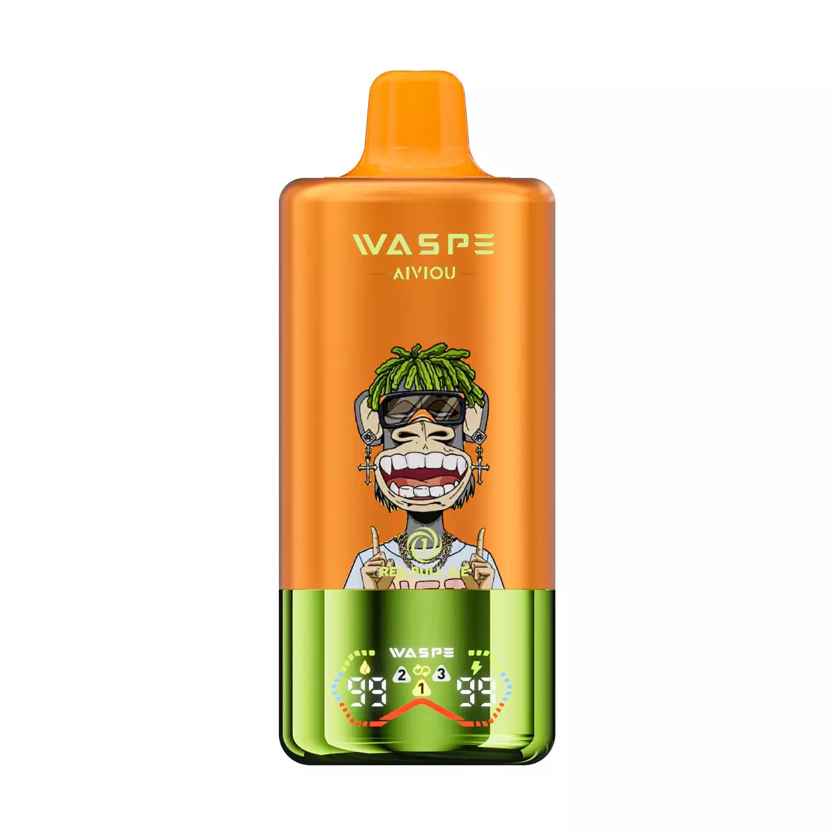 WASPE AIVIOU 60000 Puffs Triple Tastes Digital Screen Bulk Buy 60K Rechargeable Disposable Vapes Wholesale