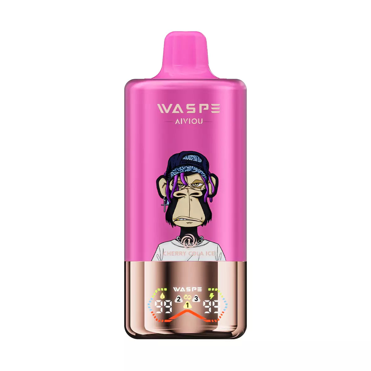 WASPE AIVIOU 60000 Puffs Triple Tastes Digital Screen Bulk Buy 60K Rechargeable Disposable Vapes Wholesale
