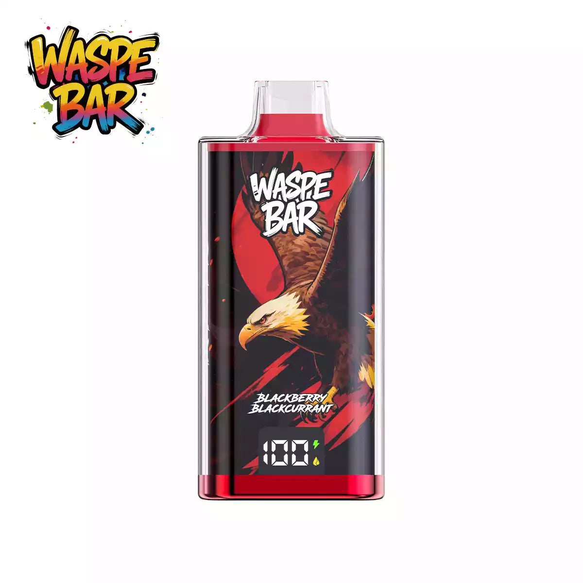 WASPE BAR 60000 60K Puffs Disposable Vapes Wholesale Bulk Buy High Capacity Rechargeable Mesh Coil LED Screen