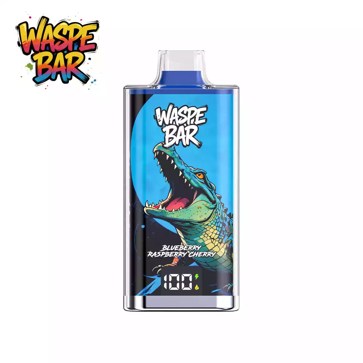 WASPE BAR 60000 60K Puffs Disposable Vapes Wholesale Bulk Buy High Capacity Rechargeable Mesh Coil LED Screen